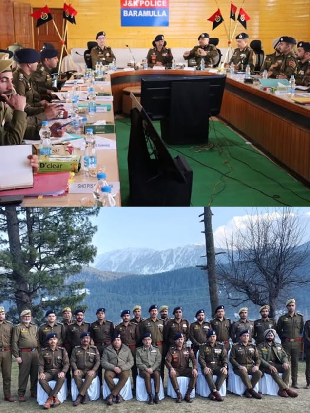 'DGP J&K chairs Conference  in Baramulla '